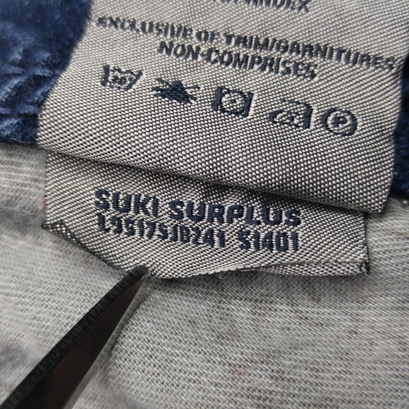 Silver Suki Surplus Boot Cut Jeans Women's 27 Flap Pockets Stretch Low Rise B822 - Picture 13 of 13